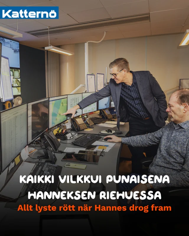 (FI/SVE) 🚨Kaikki vilkkui punaisena Hannes-myrskyn iskiessä.⁠
⁠
⚡️Lähes 18 000 asiakasta ilman sähköä, ja tuulet niin voimakkaita, ettei maastossa voitu työskennellä.⁠
⁠
Mitä käyttökeskuksessa tapahtui kulissien takana, ja miten tilanteesta selvittiin?⁠
⁠
Lue koko artikkeli verkkosivuillamme: https://www.herrfors.fi/kaikki-vilkkui-punaisenahanneksen-riehuessa/⁠
⁠
Etkö ehtinyt lukea paperista asiakaslehteämme? Löydät sekä artikkelit että koko lehden e-versiona sivuiltamme. https://www.herrfors.fi/kaikki-julkaisut/⁠
⁠
//⁠
⁠
🚨Allt lyste rött när Hannes drog fram.⁠
⁠
⚡️Nästan 18 000 kunder utan el, och vindar så kraftiga att arbetet i fält fick avbrytas.⁠
⁠
Vad hände egentligen bakom kulisserna i driftcentralen, och hur hanterade vi situationen?⁠
⁠
Läs hela artikeln här: https://www.herrfors.fi/sv/allt-lyste-rott-nar-hannes-drog-fram/⁠
⁠
Missade du vår kundtidning i postlådan? Du hittar både artiklarna och hela tidningen i e-format hos oss. https://www.herrfors.fi/sv/alla-publikationer/⁠
⁠
#herrfors #herrforsnätverkko #hannesmyrsky #katternötidningen #katternölehti