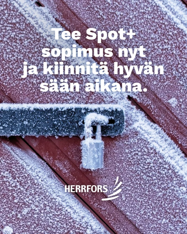 (FI/SVE) Muistatko viime talven sähkönhinnat? 🥶⁠
⁠
Spot+ on pörssisähkösopimus, joka tarjoaa mahdollisuuden tehdä hintakiinnityksiä haluamaksesi ajaksi. Voit siis varmistaa edullisemmat hinnat ensi talveksi. ⁠
⁠
Parhaan diilin saat nyt kesällä, kun sähkön hinta on halvimmillaan. ☀️⁠
⁠
👉🏼Tilaa Spot+ heti tästä! www.herrfors.fi⁠
⁠
//⁠
⁠
Minns du förra vinterns elpriser?🥶⁠
⁠
Spot+ är ett börselavtal som ger dig möjlighet att prissäkra elpriset för den period du själv väljer. På så sätt kan du säkra elpriset inför nästa vinter.⁠
⁠
Den bästa affären gör du nu på sommaren när elpriset är som lägst. ☀️ ⁠
⁠
👉🏼Teckna Spot+ direkt här: www.herrfors.fi⁠
⁠
#herrfors #pörssisähkö #börsel #spotel⁠