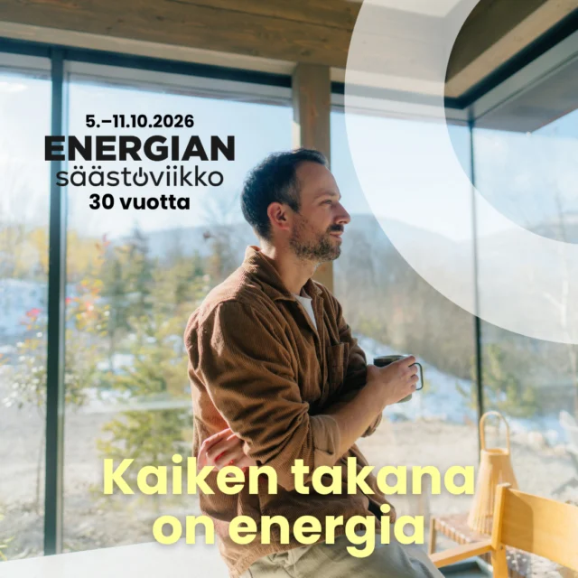 (FI/SVE) 💡Energiansäästöviikon vinkkejä viisaaseen energiankäyttöön meille kaikille!⁠
⁠
🔸 Arjen energiansäästöteoilla säästät rahaa välittömästi. Oikeilla säätö- ja käyttötapamuutoksilla voit säästää merkittävästi energiankulutuksestasi.⁠
⁠
🔸 Sisälämpötilan hallinta on helpoin tapa säästää. Kun lasket lämpötilaa yhdellä asteella, pienenee lämmitysenergiankulutus viisi prosenttia.⁠
⁠
🔸 Käyttöveden lämmitys vie jopa 20 % koko kiinteistön energiankulutuksesta. Lyhennä suihkuaikaa, voit helposti säästää satasia vuodessa.⁠
⁠
//⁠
⁠
💡Tips under Energisparveckan för smartare energianvändning för oss alla!⁠
⁠
🔸 Genom energisparande val i vardagen sparar du pengar direkt. Med rätt inställningar och förändrade användningsvanor kan du minska din energiförbrukning betydligt.⁠
⁠
🔸 Att hålla koll på inomhustemperaturen är ett av de enklaste sätten att spara energi. Om du sänker temperaturen med en grad minskar energiförbrukningen för uppvärmning med cirka fem procent.⁠
⁠
🔸 Uppvärmning av bruksvatten står för upp till 20 % av en fastighets totala energiförbrukning. Genom att korta ner tiden i duschen kan du enkelt spara hundratals euro per år.⁠
⁠
#energisparveckan⁠
#energiansäästöviikko